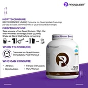 4 - Proquest Iso Quest Whey Protein Isolate,  4.4 lb  Cafe Brazil 