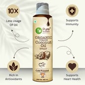3 - Pure Nutrition Cold Pressed Organic Virgin Coconut Oil Spray,  200 ml 