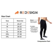 6 - Redesign Nylon Compression Pant,  Pista  Large 