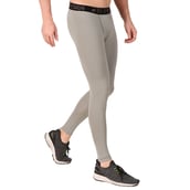 4 - Redesign Nylon Compression Pant,  Light Grey  Medium 