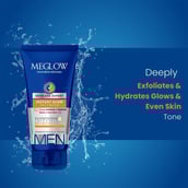 4 - Meglow Men Fairness Cream & Instant Glow Face Wash Combo,  3 Piece(s)/Pack  for Brighter & Refreshing Skin 