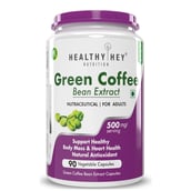 1 - HealthyHey Nutrition Green Coffee Bean Extract,  90 capsules 