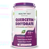 1 - HealthyHey Nutrition Quercetin Dihydrate with Bromelain and Vitamin C,  60 veggie capsule(s)  Unflavoured 