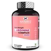 2 - Naturyz Triple Strength L-Arginine Complex 3600mg,  60 tablet(s) 