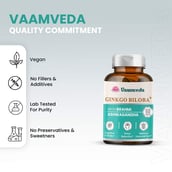 5 - Vaamveda Ginkgo Biloba+ with Brahmi & Ashwagandha,  60 tablet(s) 