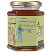 description - Farm Honey Tulsi Honey,  350 g  Unflavoured 