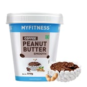 1 - Myfitness Coffee Peanut Butter,  510 g  Smooth 