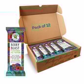 1 - Green Protein Flavoured Pea Protein, 0.052 lb Berry Blast (Pack of 12)