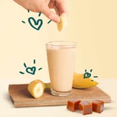 3 - Green Protein Flavoured Pea Protein Sport,  2.2 lb  Banana Caramel 