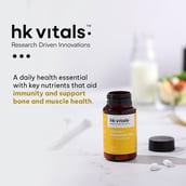2 - HealthKart HK Vitals Calcium with Mag Zinc & Vit D3, 90 tablet(s) Unflavoured
