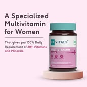 7 - HealthKart HK Vitals Multivitamin Plus Women OP,  30 tablet(s)  Unflavoured 