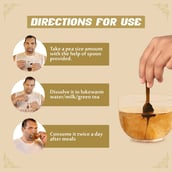 4 - Upakarma Ayurveda Pure Shilajit Resin Form with Gold Dust, 10 g