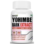 1 - Nutrija Yohimbe Bark Extract, 60 capsules Unflavoured
