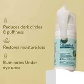 6 - HealthKart HK Vitals Vitamin E Under Eye Cream OP,  15 g  with Hyaluronic Acid 