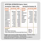 HealthKart HK Vitals Calcium & Multivitamin 60 Tabs & Sipper Combo