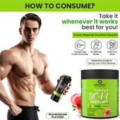 7 - Naturyz Instantized BCAA 7000 PRO,  0.33 lb  11 Servings  Watermelon 