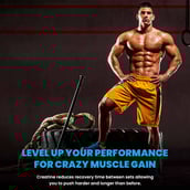 5 - Naturyz Micronized Creatine Monohydrate,  Unflavoured  0.22 lb 