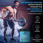 4 - Naturyz Micronized Creatine Monohydrate,  Unflavoured  0.33 lb 