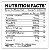 3 - Denzour Nutrition Bee Hp Pre-Workout with Micronised Creatine Powder Combo,  0.22 lb  Lychee & Unflavoured 