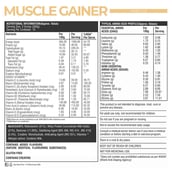 6 - Healthfarm Muscle Gainer 6.6lb with Creatine & Intra BCAA Combo,  3 Piece(s)/Pack  Vanilla, Unflavoured & Island Fusion (with Free Shaker) 