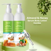 5 - VLCC Serum Body Lotion, 300 ml Almond & Honey (Buy 1 Get 1 Free)