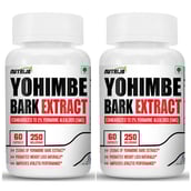 1 - NutriJa Yohimbe Bark Extract,  60 capsules  Unflavoured (Pack of 2) 