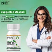 8 - INLIFE Neem Seed Oil (500 mg),  60 veggie capsule(s) 