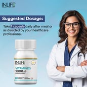 8 - INLIFE Vitamin D3 (1000 IU),  60 capsules  Unflavoured 