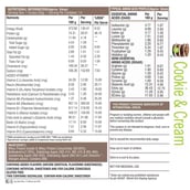 3 - Healthfarm Muscle Whey,  1.1 lb  Cookie & Cream 