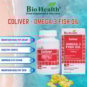 Bio Health Coliver 1000mg,  100 softgels 