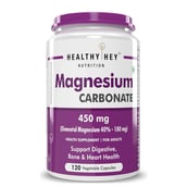 1 - HealthyHey Nutrition Magnesium Carbonate,  Unflavoured  120 veggie capsule(s) 