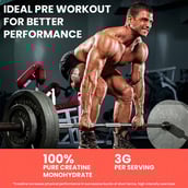 9 - Naturyz Creatine ATP Energy Blast,  Guava  0.55 lb 