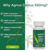 4 - HealthAid Agnus Castus (550mg),  60 tablet(s) 