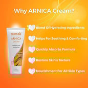 2 - HealthAid Arnica High Potency Cream,  75 ml  for All Skin Types 
