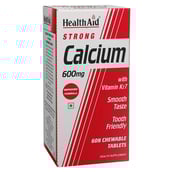 1 - HealthAid Strong Calcium (600 mg),  60 chewable tablet(s)  Unflavoured 