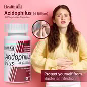2 - HealthAid Acidophilus Plus 4 Billion,  60 capsules  Unflavoured 