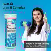 4 - HealthAid Vegan B Complex,  10 tablet(s)  Mango 