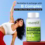 3 - Health Veda Organics Plant Based B-Complex,  120 tablet(s)  Unflavoured 