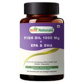 1 - Best Naturals Fish Oil 1000 Mg + EPA & DHA,  60 softgels 