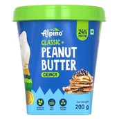 1 - Alpino Classic Peanut Butter,  200 g  Crunch 