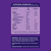 3 - Alpino Peanut Butter Super Oats,  400 g  Chocolate 