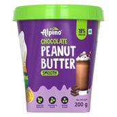 1 - Alpino Peanut Butter,  200 g  Chocolate Smooth 
