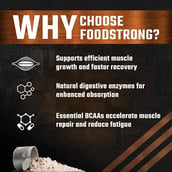 7 - Foodstrong 100% Whey Protein, 4 lb Rich Chocolate