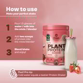 10 - Origin Nutrition Plant Protein,  0.63 lb  Berry Delight 