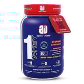 1 - Apex Vitals 1 Whey 27 g Protein,  2 lb  Swiss Triple Chocolate 