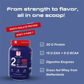 6 - Apex Vitals Whey 2 Pure, 2 lb Strawberry Yogurt