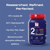 5 - Apex Vitals Whey 2 Pure,  2 lb  White Chocolate Almond 