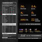 2 - AS-IT-IS Nutrition Whey Protein Concentrate 80%,  4 lb  Unflavoured 