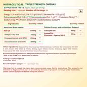 3 - WishNew Wellness Triple Strength Omega-3 & Multivitamin Men 18+ Combo, 60 capsules