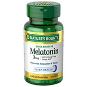 1 - Nature's Bounty Melatonin (3 mg), 240 tablet(s)